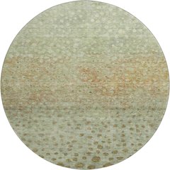 Premium Machine Washable Mayfield AMF1074 Aloe 8' x 8' Round Rug