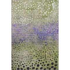 Premium Machine Washable Mayfield AMF1074 Green 2'6" x 3'10" Rug