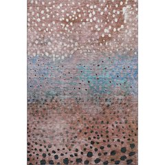 Premium Machine Washable Mayfield AMF1074 Paprika 2'6" x 3'10" Rug