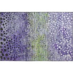 Premium Machine Washable Mayfield AMF1074 Purple 1'8" x 2'6" Rug