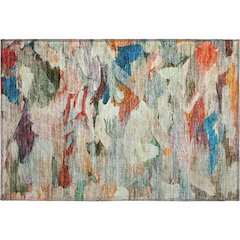 Premium Machine Washable Mayfield AMF1075 Green 1'8" x 2'6" Rug