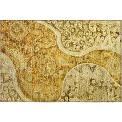 Premium Machine Washable Mayfield AMF1078 Terracotta 1'8" x 2'6" Rug