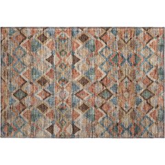 Premium Machine Washable Mayfield AMF1080 Brown 1'8" x 2'6" Rug