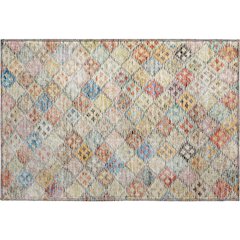 Premium Machine Washable Mayfield AMF1081 Paprika 1'8" x 2'6" Rug