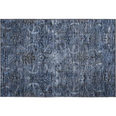 Premium Machine Washable Mayfield AMF1082 Navy 1'8" x 2'6" Rug