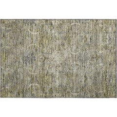 Premium Machine Washable Mayfield AMF1082 Taupe 1'8" x 2'6" Rug