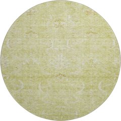Premium Machine Washable Mayfield AMF1083 Aloe 8' x 8' Round Rug