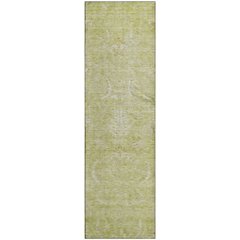 Premium Machine Washable Mayfield AMF1083 Aloe 2'3" x 7'6" Runner Rug