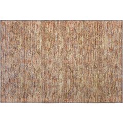 Premium Machine Washable Mayfield AMF1084 Brown 1'8" x 2'6" Rug