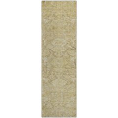 Premium Machine Washable Mayfield AMF1084 Wheat 2'3" x 7'6" Runner Rug