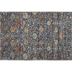 Premium Machine Washable Mayfield AMF1085 Navy 1'8" x 2'6" Rug