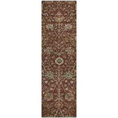 Premium Machine Washable Mayfield AMF1085 Paprika 2'3" x 7'6" Runner Rug