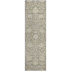 Premium Machine Washable Mayfield AMF1086 Mocha 2'3" x 7'6" Runner Rug