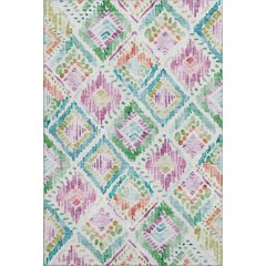 Premium Machine Washable Mayfield AMF1088 Teal 2'6" x 3'10" Rug