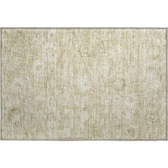 Premium Machine Washable Mayfield AMF1089 Beige 1'8" x 2'6" Rug