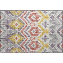 Premium Machine Washable Mayfield  Purple 1'8" x 2'6" Rug