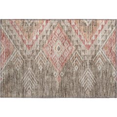 Premium Machine Washable Mayfield AMF1091 Brown 1'8" x 2'6" Rug