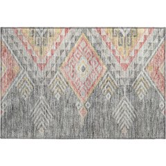 Premium Machine Washable Mayfield AMF1091 Gray 1'8" x 2'6" Rug