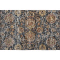 Premium Machine Washable Mayfield AMF1094 Navy 1'8" x 2'6" Rug