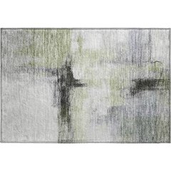 Premium Machine Washable Mayfield AMF1097 Sage 1'8" x 2'6" Rug