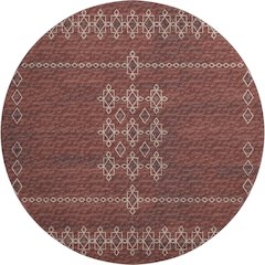 Premium Machine Washable Mayfield  Canyon 8' x 8' Round Rug