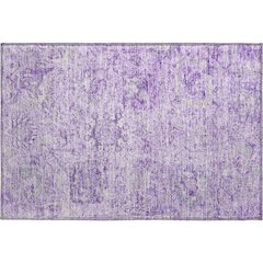 Premium Machine Washable Mayfield AMF1102 Lavender 1'8" x 2'6" Rug