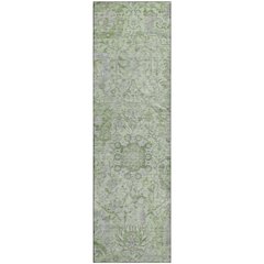 Premium Machine Washable Mayfield AMF1102 Mint 2'3" x 7'6" Runner Rug