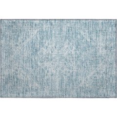 Premium Machine Washable Mayfield AMF1104 Sky 1'8" x 2'6" Rug