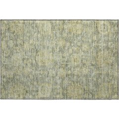 Premium Machine Washable Mayfield AMF1105 Sage 1'8" x 2'6" Rug