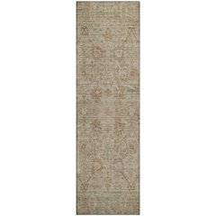 Premium Machine Washable Mayfield AMF1106 Beige 2'3" x 7'6" Runner Rug