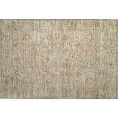 Premium Machine Washable Mayfield AMF1106 Beige 1'8" x 2'6" Rug