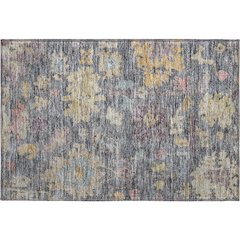 Premium Machine Washable Mayfield AMF1108 Blue 1'8" x 2'6" Rug