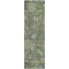 Premium Machine Washable Mayfield AMF1108 Fern 2'3" x 7'6" Runner Rug