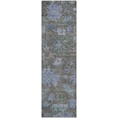 Premium Machine Washable Mayfield AMF1108 Taupe 2'3" x 7'6" Runner Rug