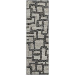 Premium Machine Washable Mayfield  Gray 2'3" x 7'6" Runner Rug