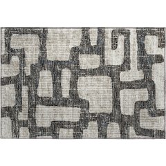 Premium Machine Washable Mayfield  Gray 1'8" x 2'6" Rug