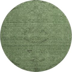 Premium Machine Washable Mayfield AMF1111 Fern 8' x 8' Round Rug