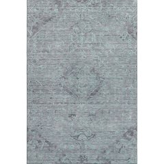 Premium Machine Washable Mayfield AMF1111 Teal 2'6" x 3'10" Rug