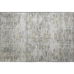 Premium Machine Washable Mayfield AMF1112 Gray 1'8" x 2'6" Rug