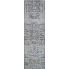 Premium Machine Washable Mayfield AMF1112 Taupe 2'3" x 7'6" Runner Rug