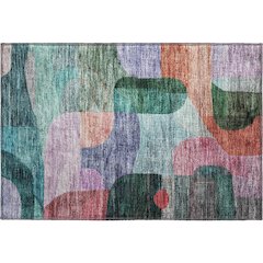 Premium Machine Washable Mayfield AMF1115 Green 1'8" x 2'6" Rug