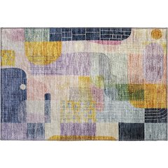 Premium Machine Washable Mayfield AMF1116 Plum 1'8" x 2'6" Rug