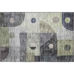 Premium Machine Washable Mayfield AMF1117 Aloe 1'8" x 2'6" Rug
