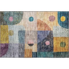 Premium Machine Washable Mayfield AMF1117 Green 1'8" x 2'6" Rug