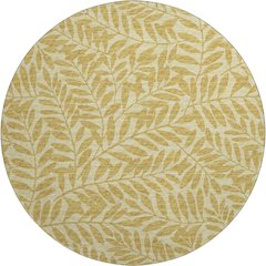 Premium Machine Washable Mayfield  Gilded 8' x 8' Round Rug