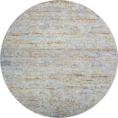 Premium Machine Washable Mayfield AMF1127 Copper 8' x 8' Round Rug