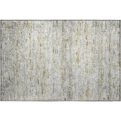 Premium Machine Washable Mayfield AMF1127 Taupe 1'8" x 2'6" Rug