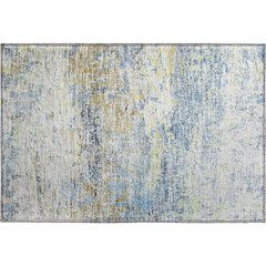 Premium Machine Washable Mayfield AMF1129 Blue 1'8" x 2'6" Rug