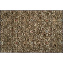 Premium Machine Washable Mayfield AMF1130 Chocolate 1'8" x 2'6" Rug