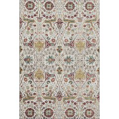 Premium Machine Washable Mayfield AMF1132 Ivory 2'6" x 3'10" Rug